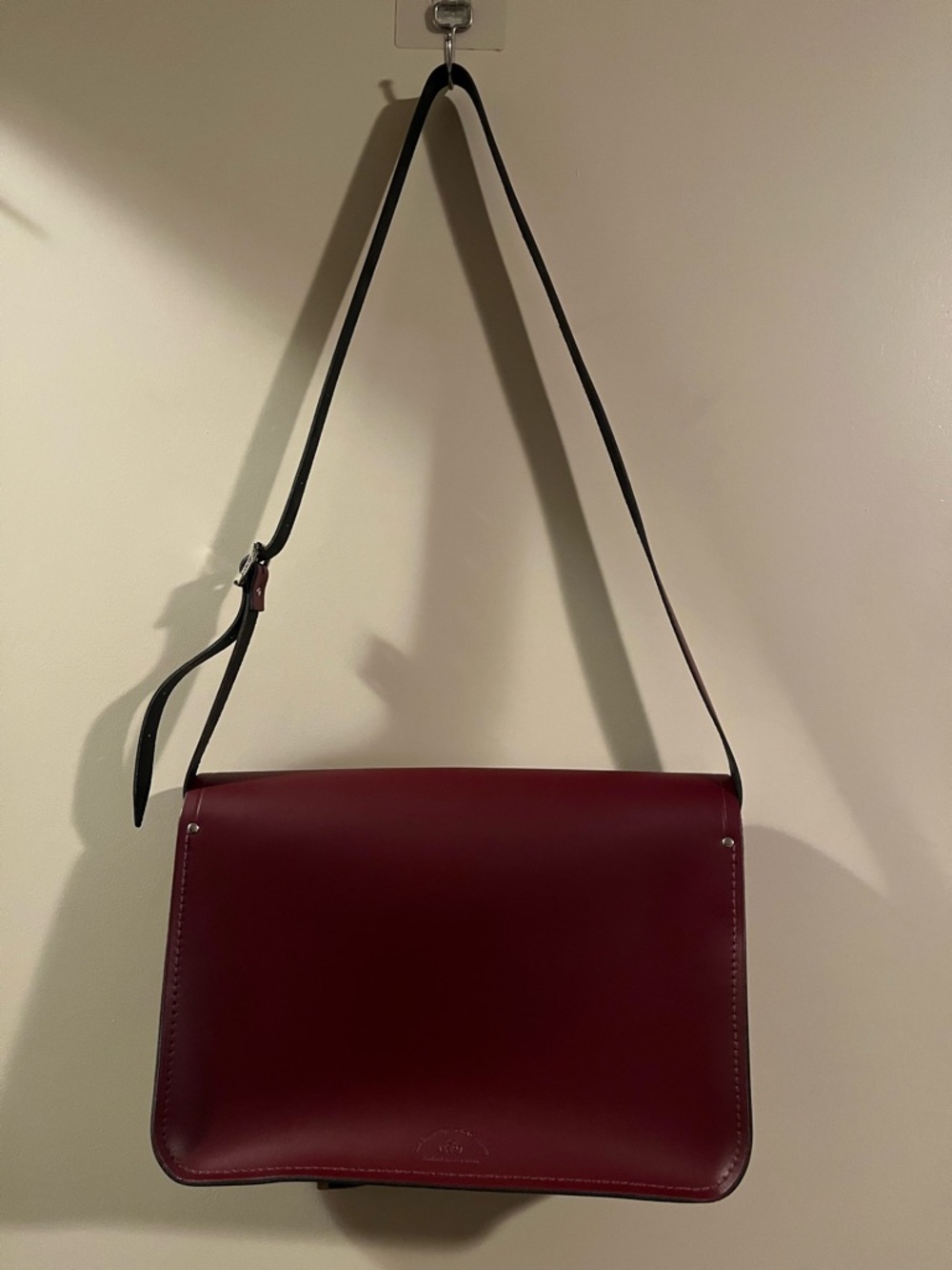 The Cambridge Satchel Company Burgundy Leather Satchel – Made in England - Picture 14 of 15